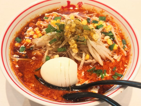 「甘縁坊＋ゆで玉子」@蒙古タンメン 中本 高田馬場店の写真