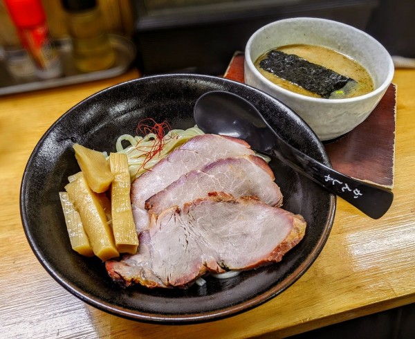 「辛つけ麺」@麺屋 白神の写真