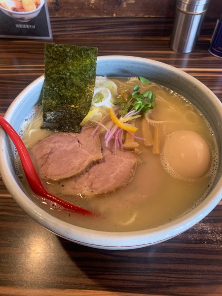 「特製とりそば」@中華そば 螢の写真