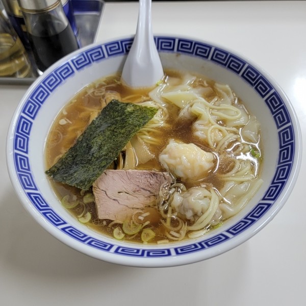 「ワンタン麺（ミックス）」@支那そば いしはらの写真