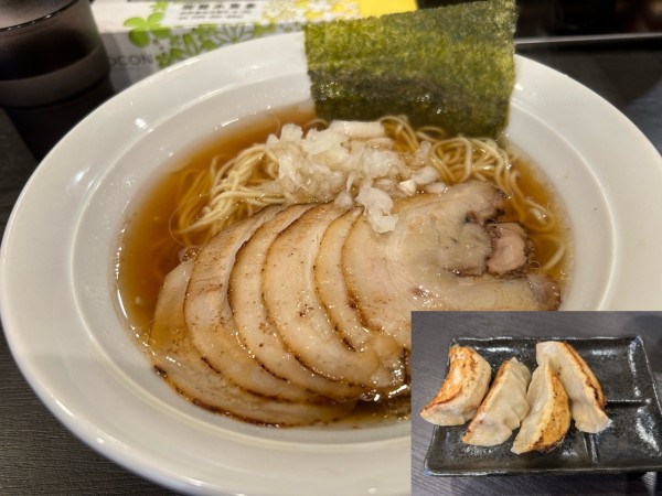 「チャーシュー麺500円、餃子250円」@ラーメン・餃子 250の写真