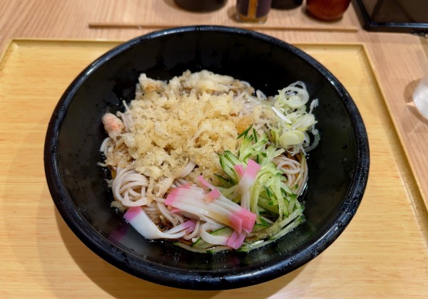 「冷したぬき(410円)」@小諸そば 鎌倉橋店の写真