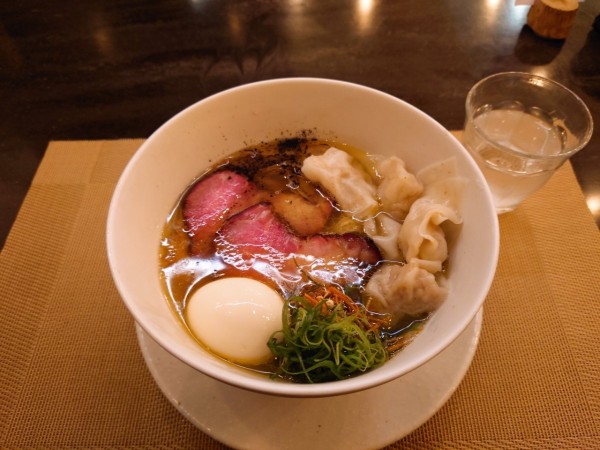 「奥能登の塩雲呑麺」@MENSHOの写真