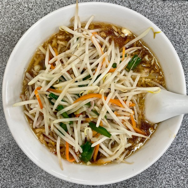 「キリンラガー → もやし麺」@中華麺店 喜楽の写真