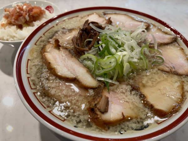 「肉そば 大盛 (こってり)」@中華そば専門 田中そば店 大宮別所店の写真