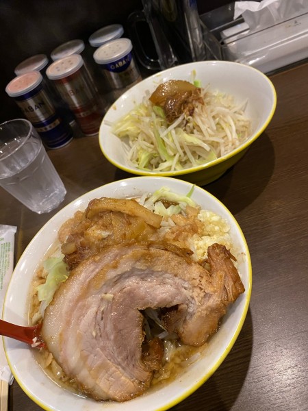 「並ラーメン　マシマシ」@ラーメン イエロー 御徒町店の写真