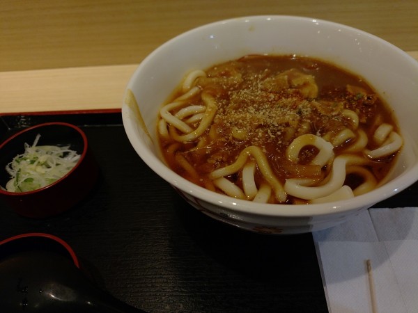 「至福のカレー（うどん）（630円）」@いろり庵きらく 府中本町店の写真