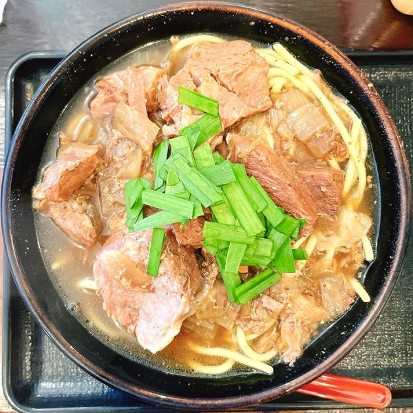 「牛そば（中）」@あらかわ食堂の写真