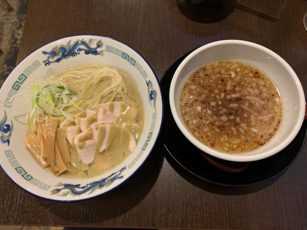 「塩つけ麺（限定）」@らーめん直方串王の写真
