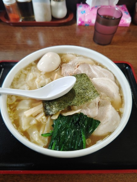 「チャーシューワンタン麺(大盛)(1,380+200円)」@喜奴屋の写真