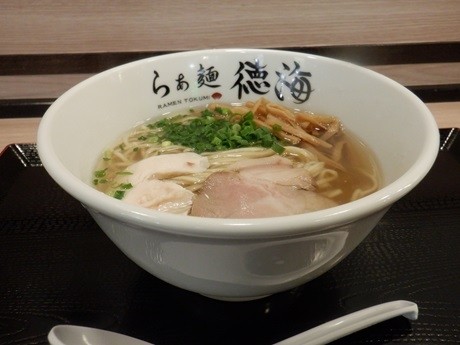 「中華そば（塩）」@らぁ麺  徳海 イオン橋本店の写真