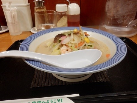 「スモールちゃんぽん」@長崎ちゃんぽん リンガーハット 横浜伊勢佐木モール店の写真