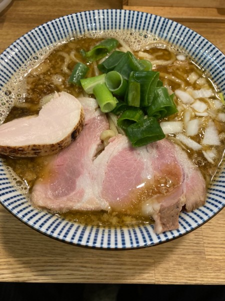 「煮干らーめん¥900」@ふく流らーめん 轍 LINKS UMEDA店の写真