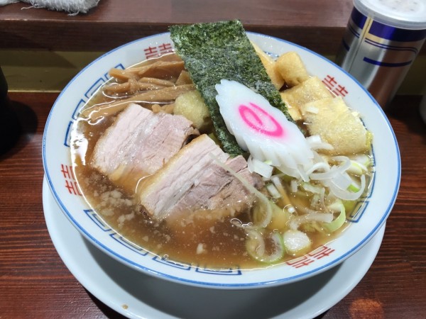 「いりこ淡口　きつね」@大井町立食い中華蕎麦 いりこ屋の写真