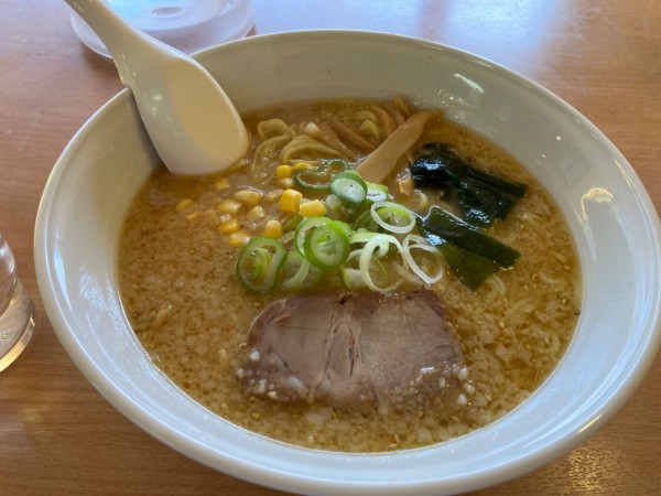 「味噌ラーメン（中盛）」@ラーメンショップ 福島西店の写真