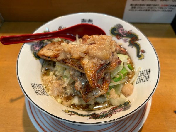 「らーめん肉マシ」@スタ麺 あひるの写真