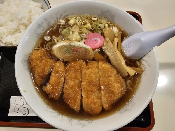 「カツラーメン　850円」@とんかつ栗平の写真