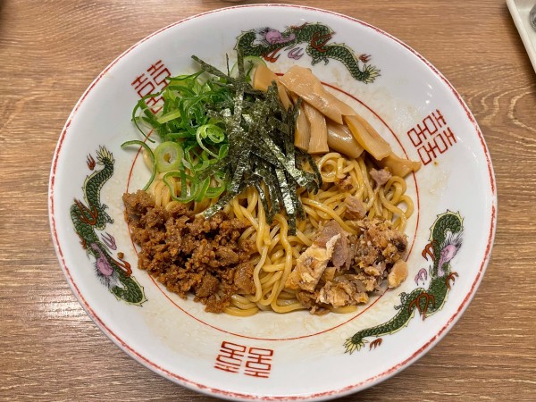 「金龍油そば 並盛（太麺）」@博多 金龍 長住店の写真