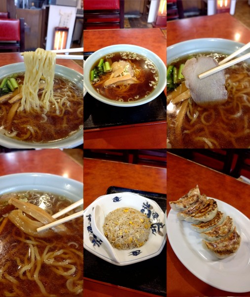 「『半チャーハン ラーメン+ギョーザ(¥780+420)』」@萬興の写真