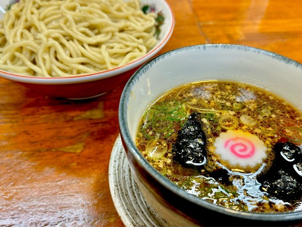 「昔ながらのつけ麺950円」@会津ばんだいらーめん 伊勢崎店の写真