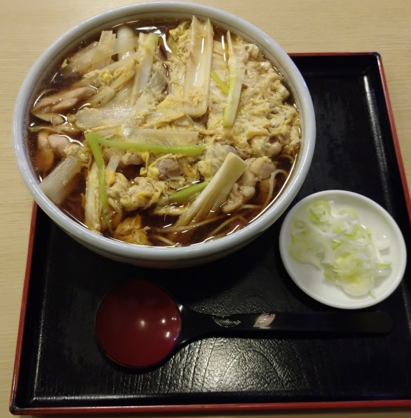 「親子南ばん（850円）」@きそば 美かわ家の写真