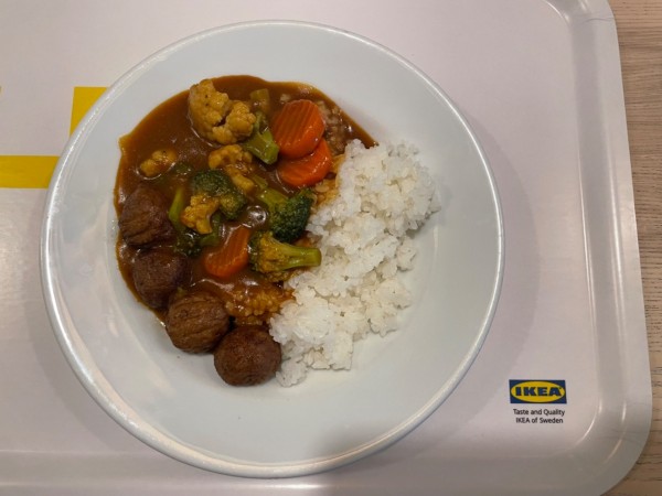 「プラントベースカレー」@IKEAレストラン&カフェ 立川店の写真