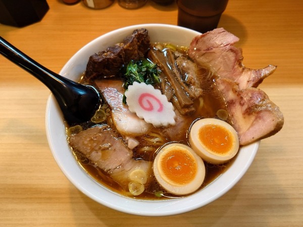 「チャーシュー麺 味玉」@にしき之中華ソバの写真