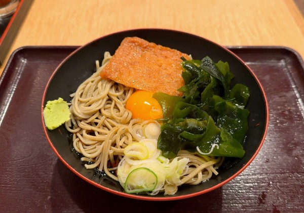 「朝そば(380円)」@立ちそば処 つぼみ家 四谷店の写真