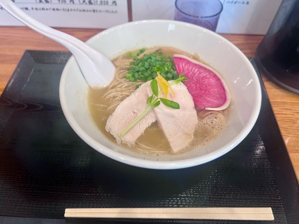 「鶏白湯らぁ麺」@麺処 黒の写真