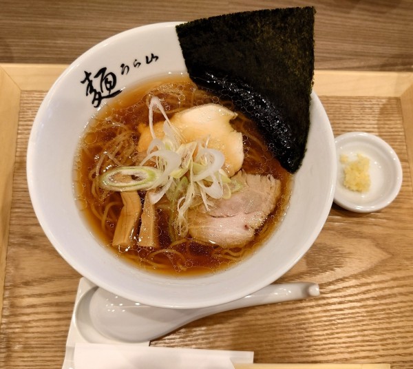 「貝出汁醤油ラーメン(950円)」@麺うら山 名駅店の写真