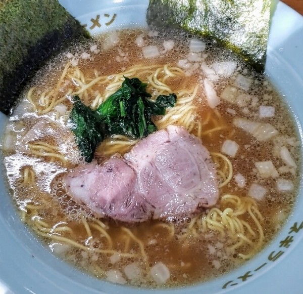 「モーニングサービスラーメン 480円」@ラーメンショップ 椿 上彦川戸店の写真