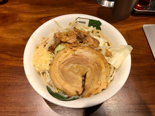 「雷そば」@ラーメン 雷 東京本丸店の写真