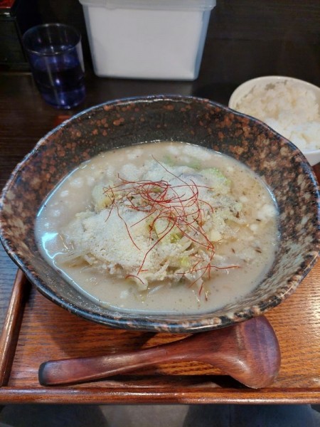 「チーズ熟成味噌らーめん＋ごはん」@札幌味噌ラーメン ひつじの木 大森店の写真