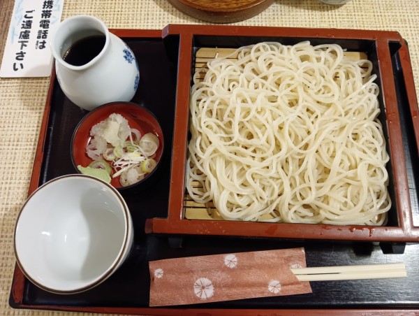 「もりそば(¥700)」@御膳そば處 松月庵の写真