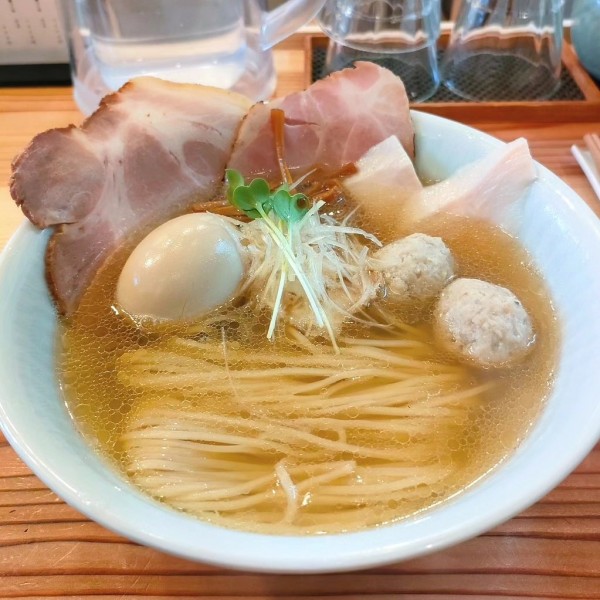 「特製塩そば､味玉」@塩そば時空の写真