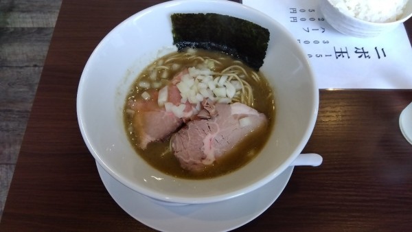 「煮干しそば　極」@煮干中華蕎麦 舞〜Mau〜の写真