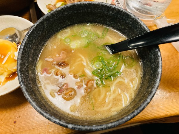 「とり白湯めん」@鳥貴族 横浜西口店の写真