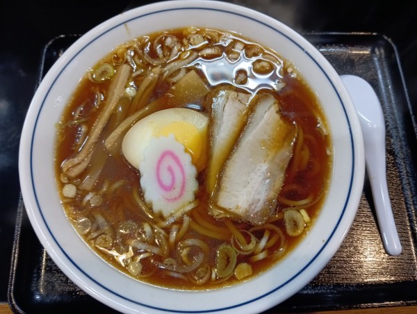 「ラーメン(¥600)」@中華そば 下連雀の写真