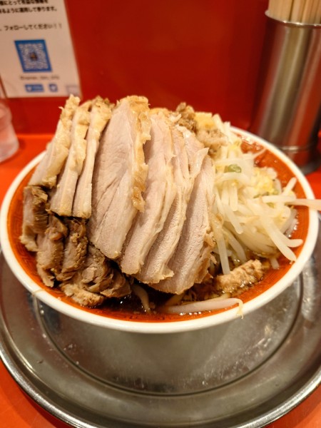 「小豚W  全マシ」@ラーメンタロー 大森の陣の写真