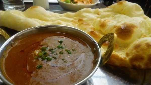 「ランチ 1カレーセット マトンカレー 980円」@タンドリーパレス 小石川店の写真