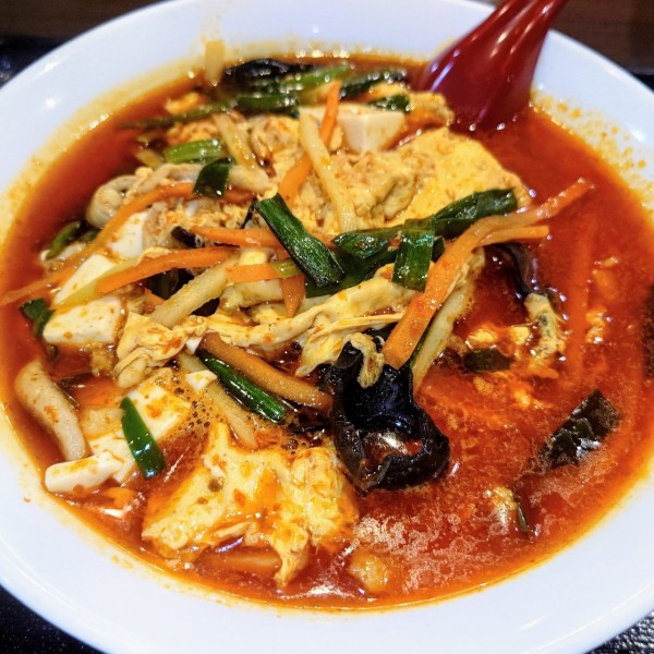 「スーラ―タン麺」@青山餃子房 浜松町店の写真