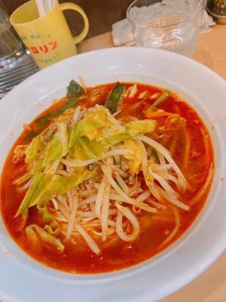 「唐辛子麺」@魂麺の写真