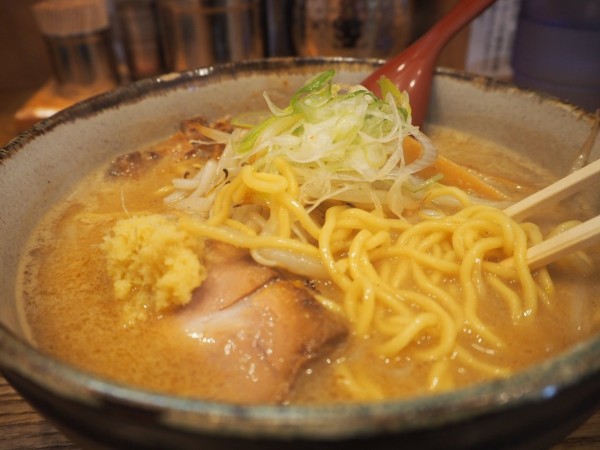 「味噌らぁめん並」@初志貫徹の写真