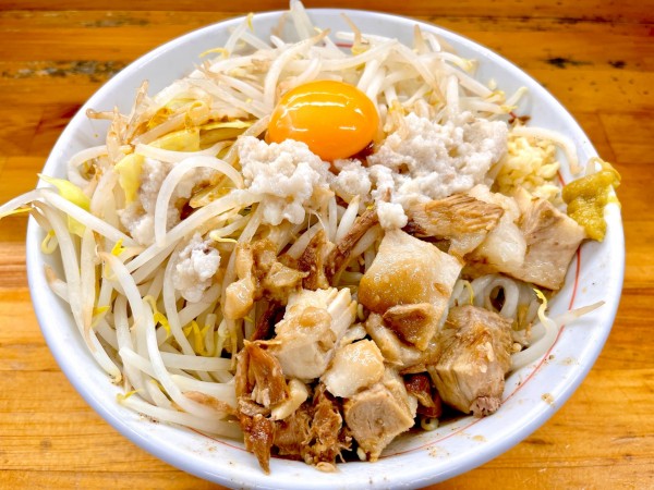 「まぜそば（970円）」@ラーメン 龍郎の写真