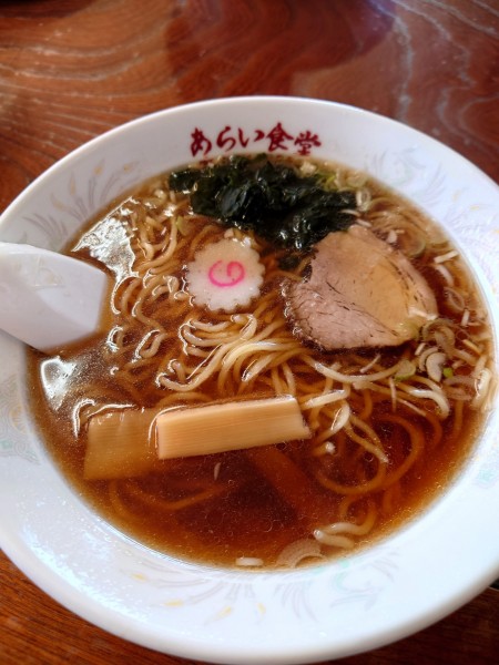 「半チャンラーメン」@あらい食堂の写真