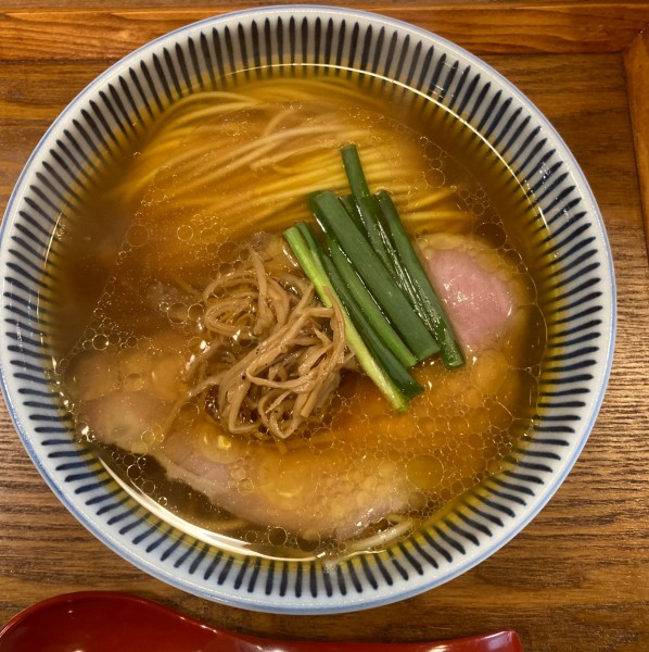 「稲庭中華そば 1000円」@キッチンきらくの写真