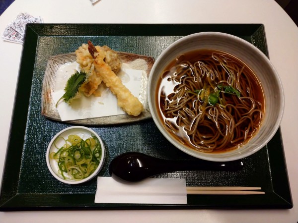 「天かけそば（1,200円）」@石臼挽き蕎麦 あずみ野の写真