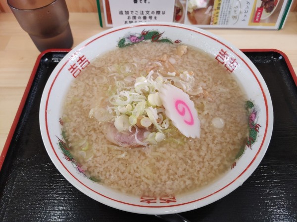 「こってり煮干し醤油ラーメン　900+150円」@麺dining 昼の大統領の写真