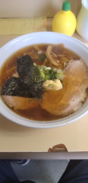 「生姜醤油らぁめんﾁｬｰｼｭｰ(大盛)」@支那そば 心麺の写真
