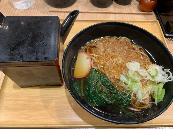 「たぬきそば 410円」@小諸そば 鎌倉橋店の写真